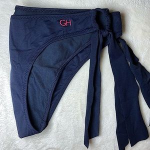 Navy Blue Gilly Hicks Bikini Bottoms (MEDIUM)